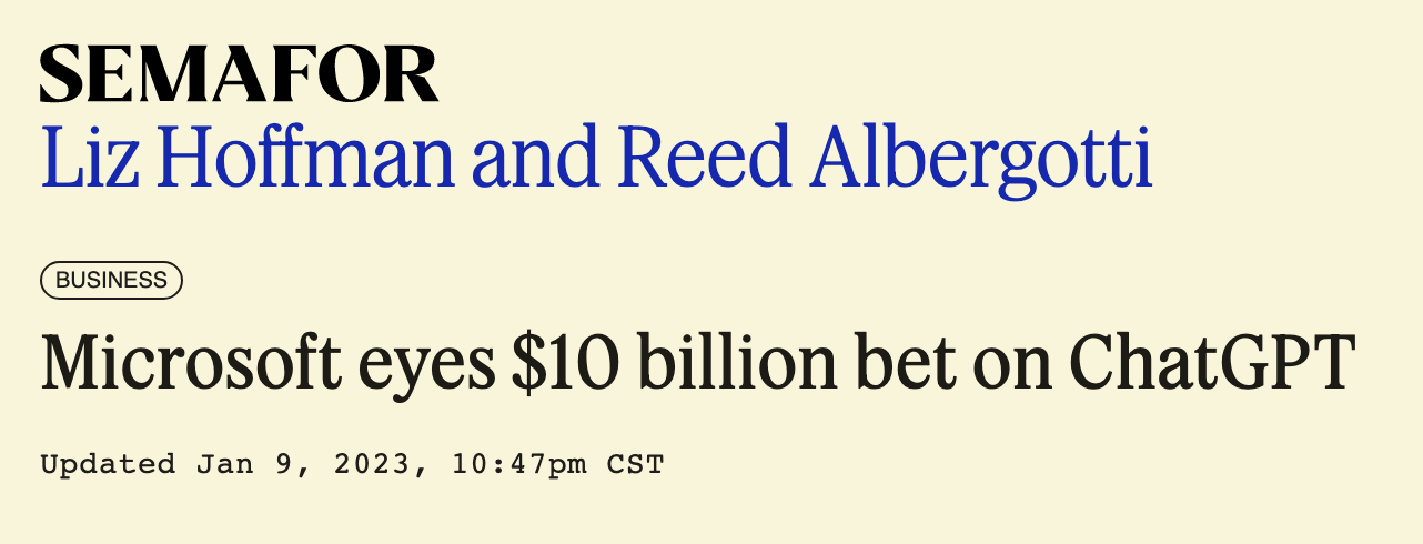 Is Microsoft taking a Huge Gamble with a $10 Billion Investment in OpenAI?