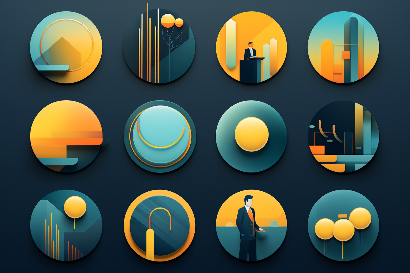 Business logo signifying brand identity