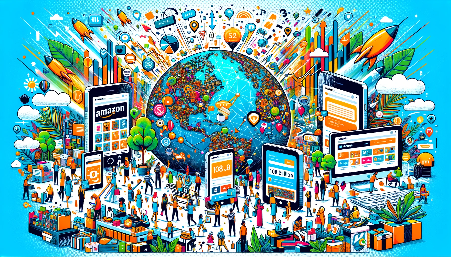 Amazon E-commerce Analysis: Navigating Through the Waves of Digital Retail Evolution